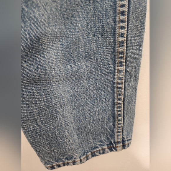 Vintage 1970s Chic Straight Leg Mom Jeans.  H.I.S. Size 14. - Picture 4 of 8